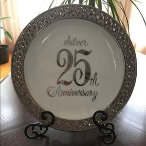 25th Anniversary Plate